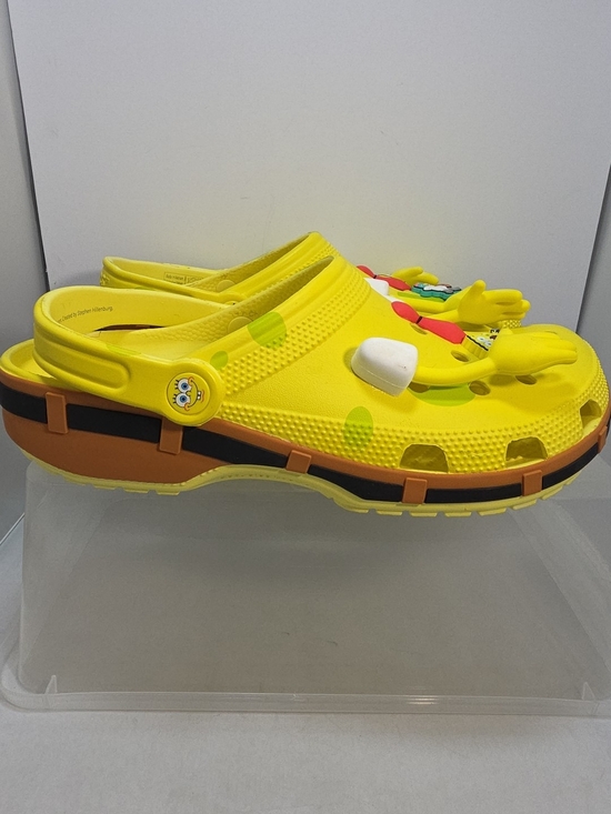 CROCS X Spongebob Squarepants Classic Clog Slip On Yellow Men 9 Women 11 main image 7